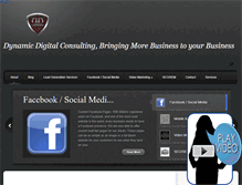 Tablet Screenshot of dynamicdigitalconsulting.com